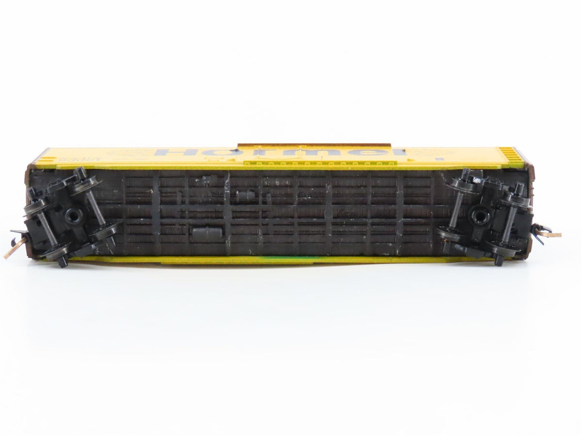 N Scale Kadee Micro-Trains MTL NADX Hormel Single Door Box Car #23021