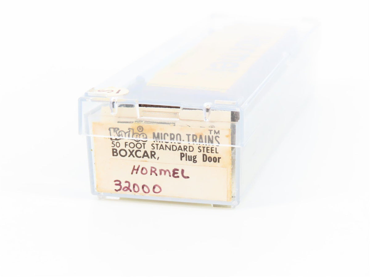 N Scale Kadee Micro-Trains MTL NADX Hormel Single Door Box Car #23021