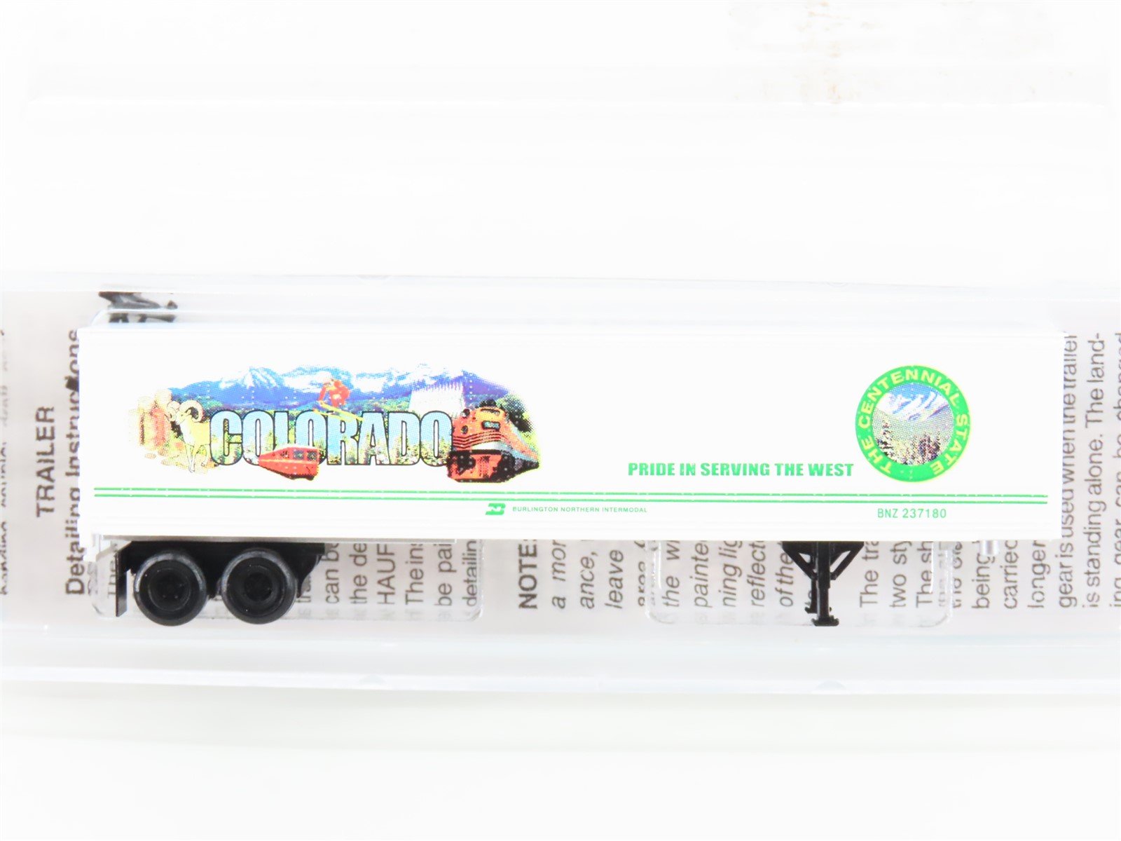 N Scale Micro-Trains MTL NSC 06-98 BNZ City Scapes Denver Trailer #237180