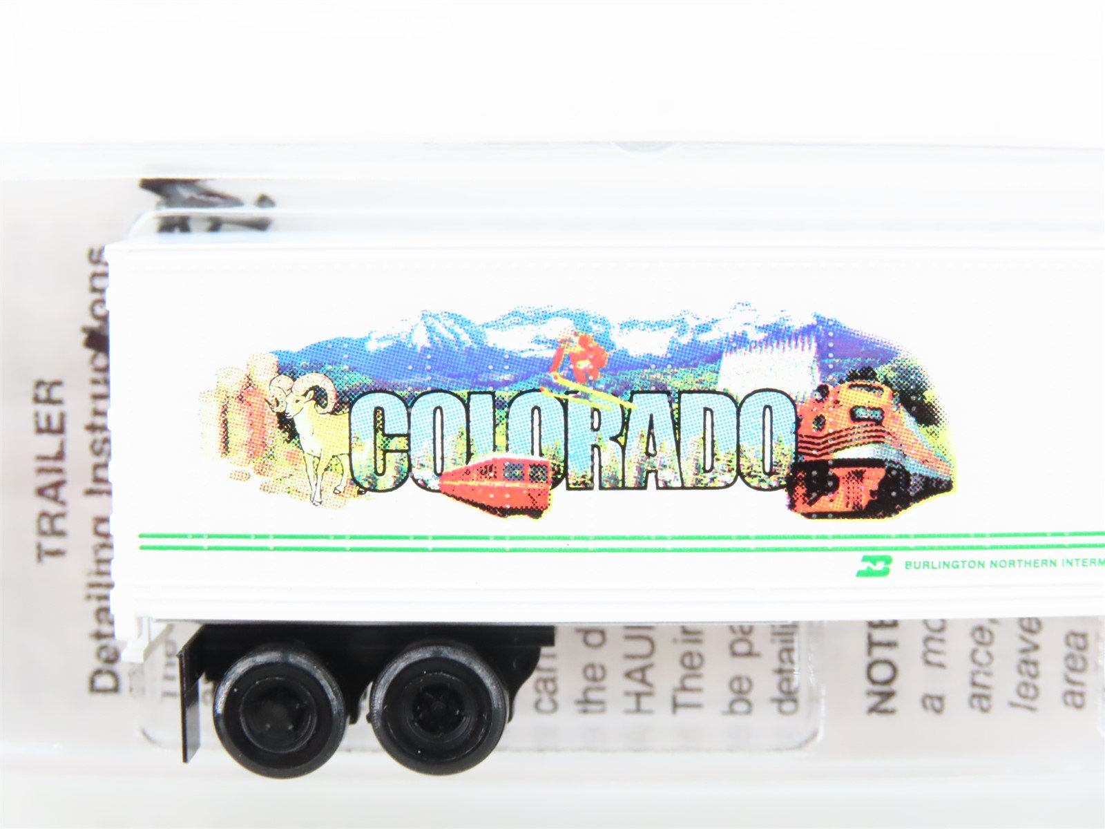 N Scale Micro-Trains MTL NSC 06-98 BNZ City Scapes Denver Trailer #237180