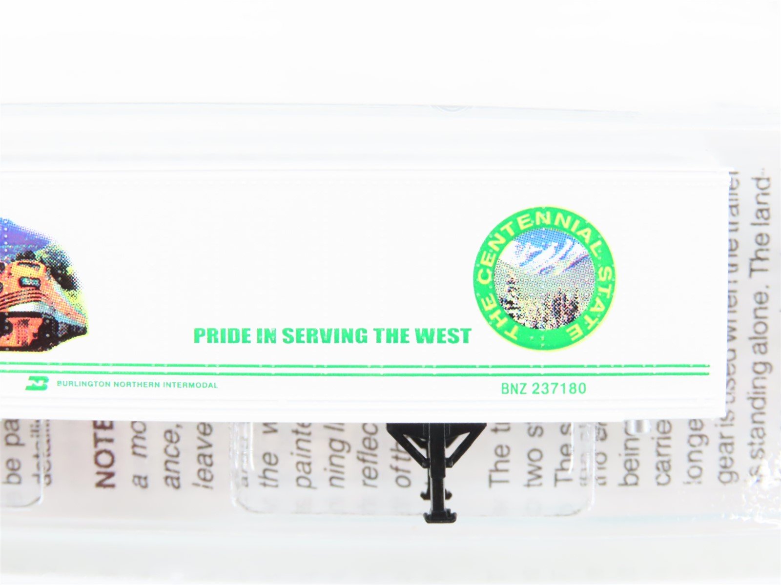 N Scale Micro-Trains MTL NSC 06-98 BNZ City Scapes Denver Trailer #237180