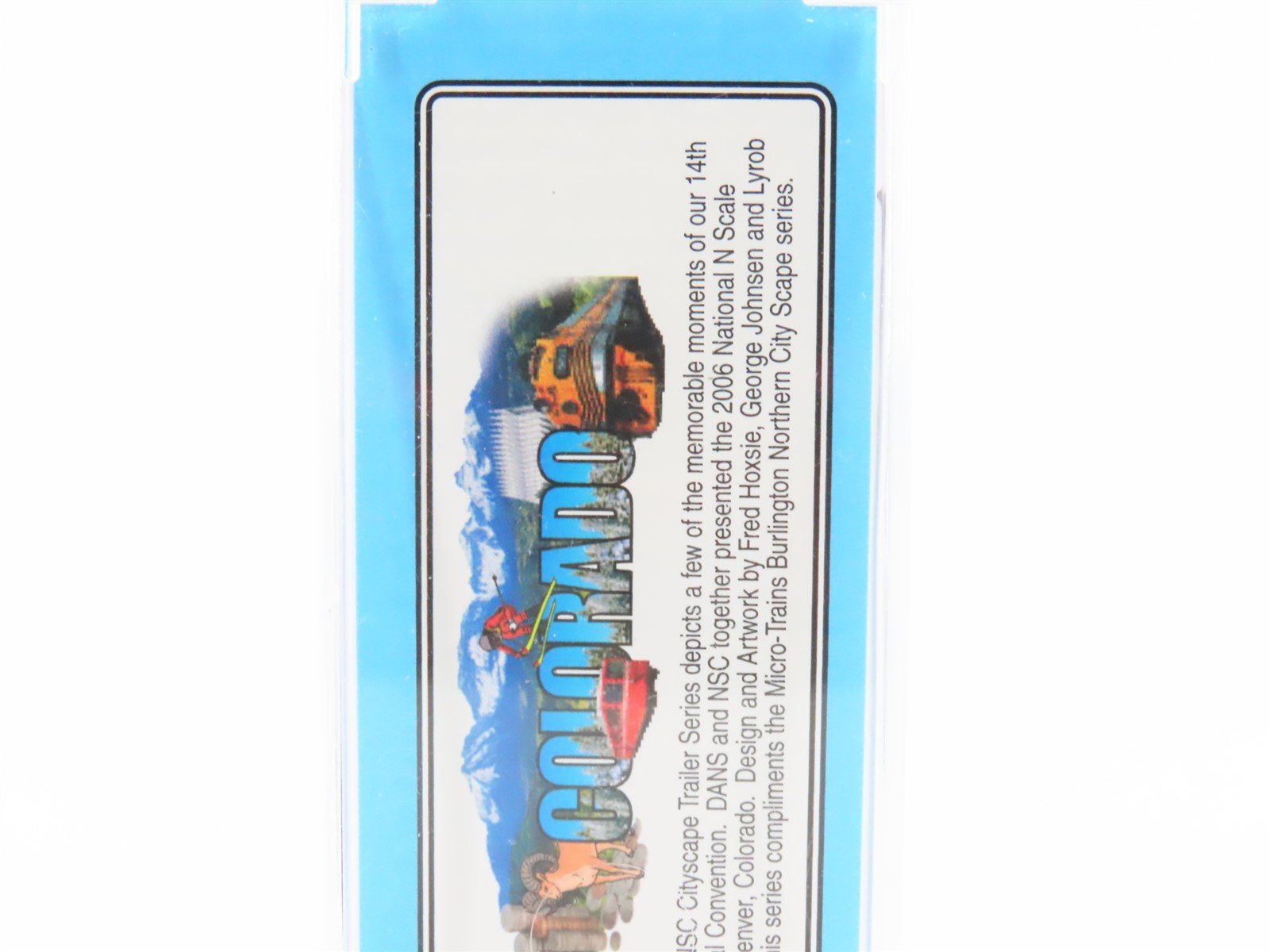 N Scale Micro-Trains MTL NSC 06-98 BNZ City Scapes Denver Trailer #237180