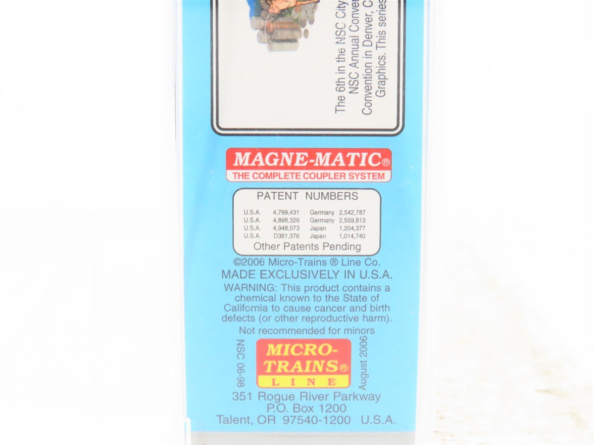 N Scale Micro-Trains MTL NSC 06-98 BNZ City Scapes Denver Trailer #237180