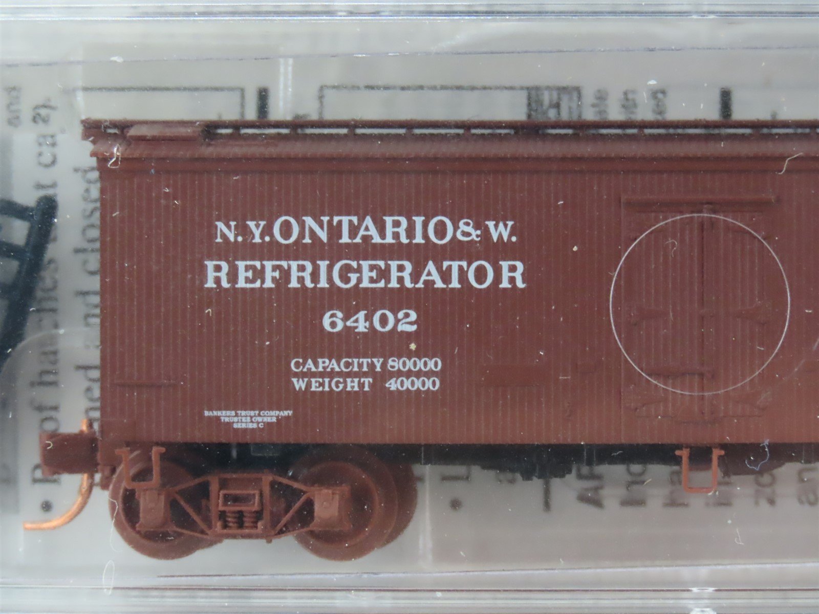 N Scale Micro-Trains MTL BLW 2000-9 NYO&W Railroad 36' Reefer 3-Pack Sealed