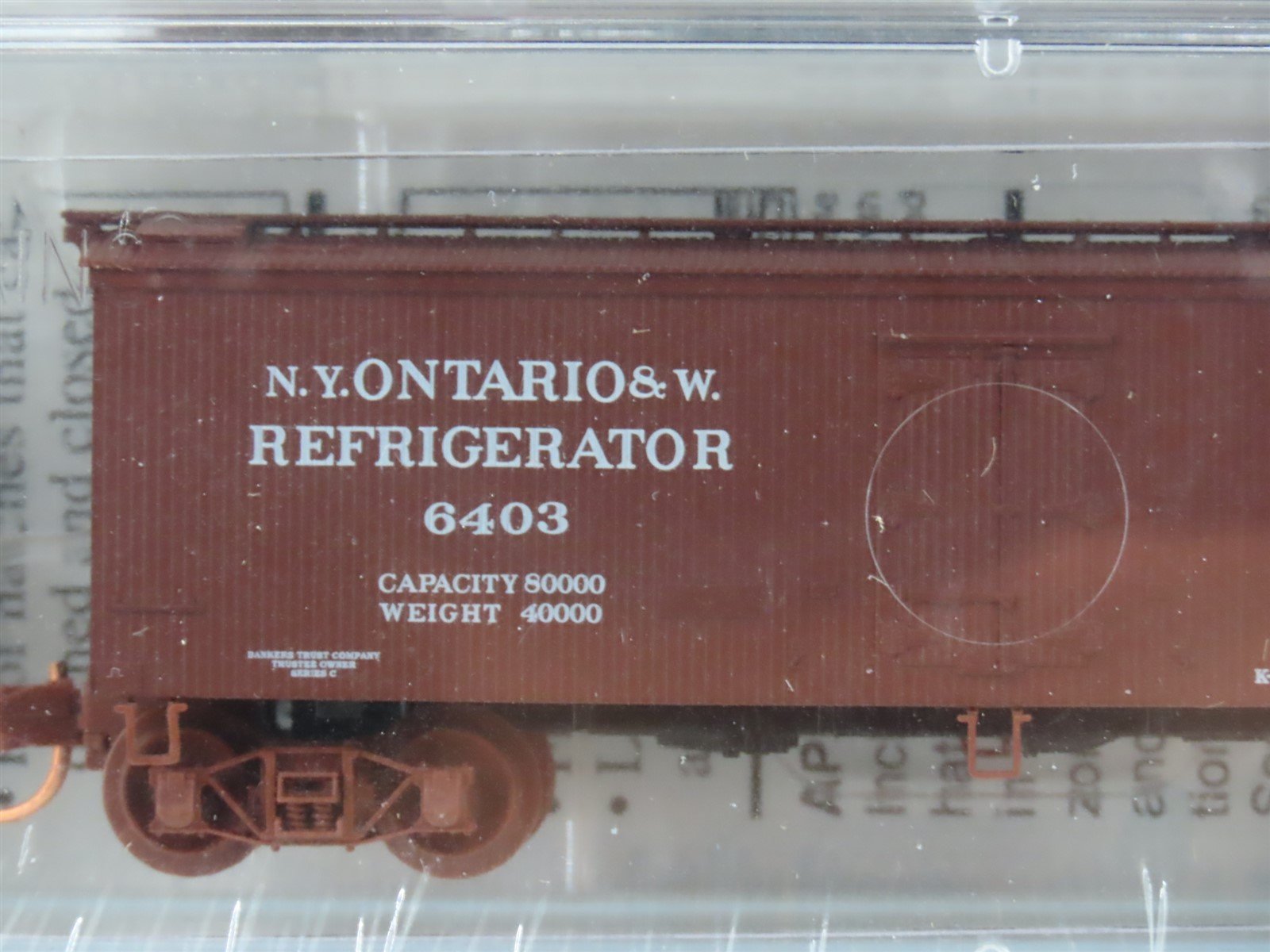 N Scale Micro-Trains MTL BLW 2000-9 NYO&W Railroad 36' Reefer 3-Pack Sealed