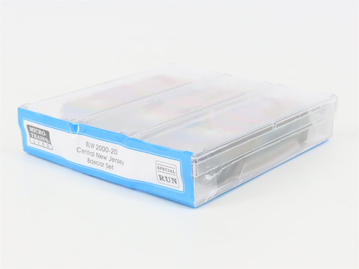 N Micro-Trains MTL BLW 2000-20 CNJ Jersey Central Lines Box Car 3-Pack Sealed