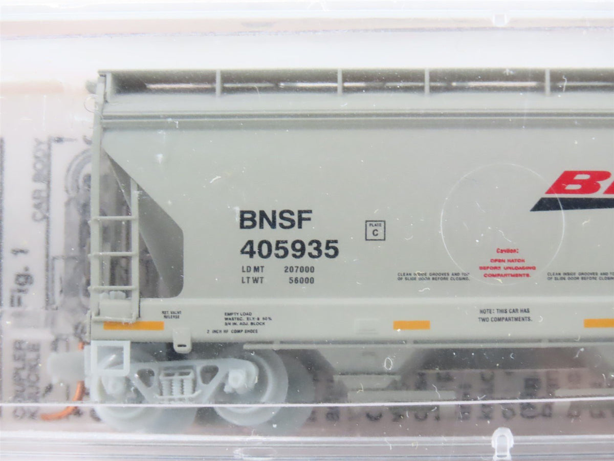 N Scale Micro-Trains MTL NSC 05-94 BNSF Railway 2-Bay Hopper 3-Pack Sealed