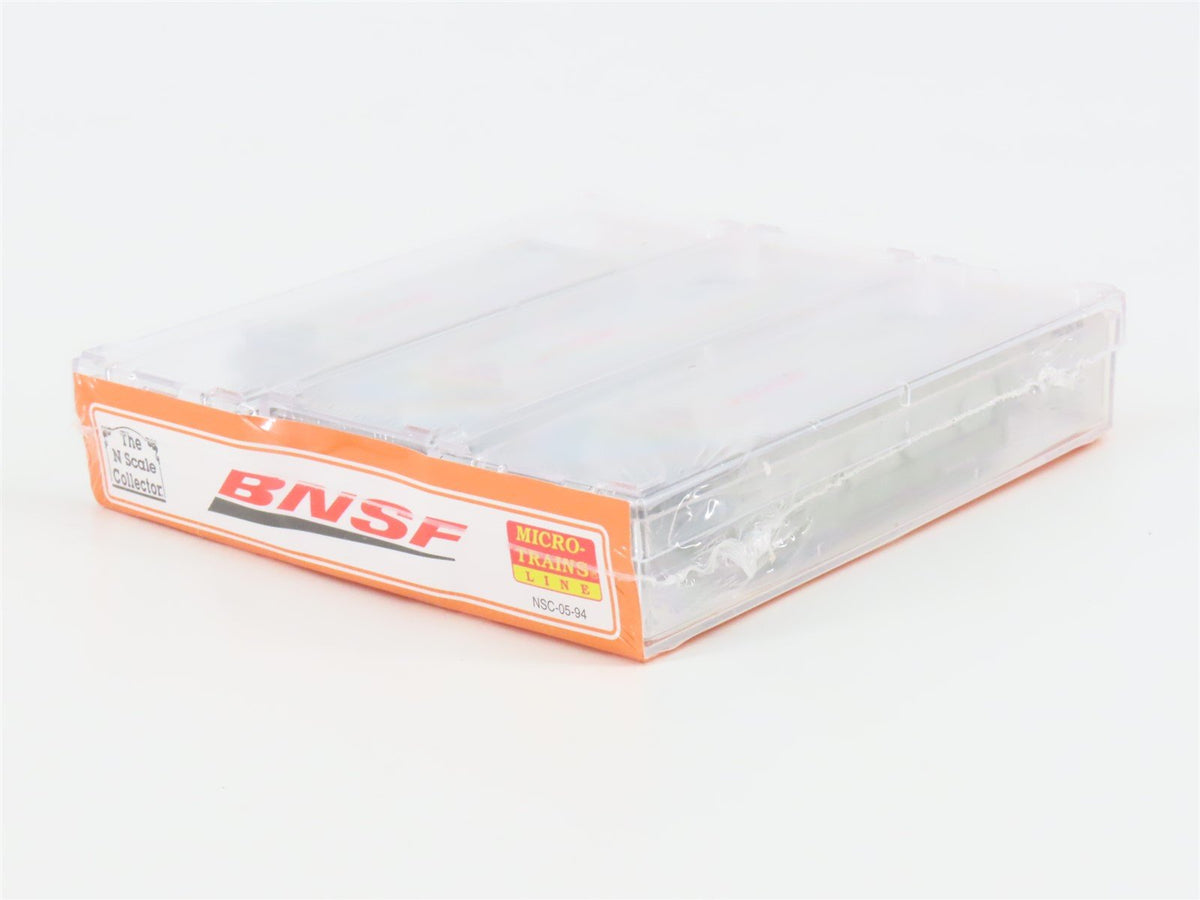 N Scale Micro-Trains MTL NSC 05-94 BNSF Railway 2-Bay Hopper 3-Pack Sealed