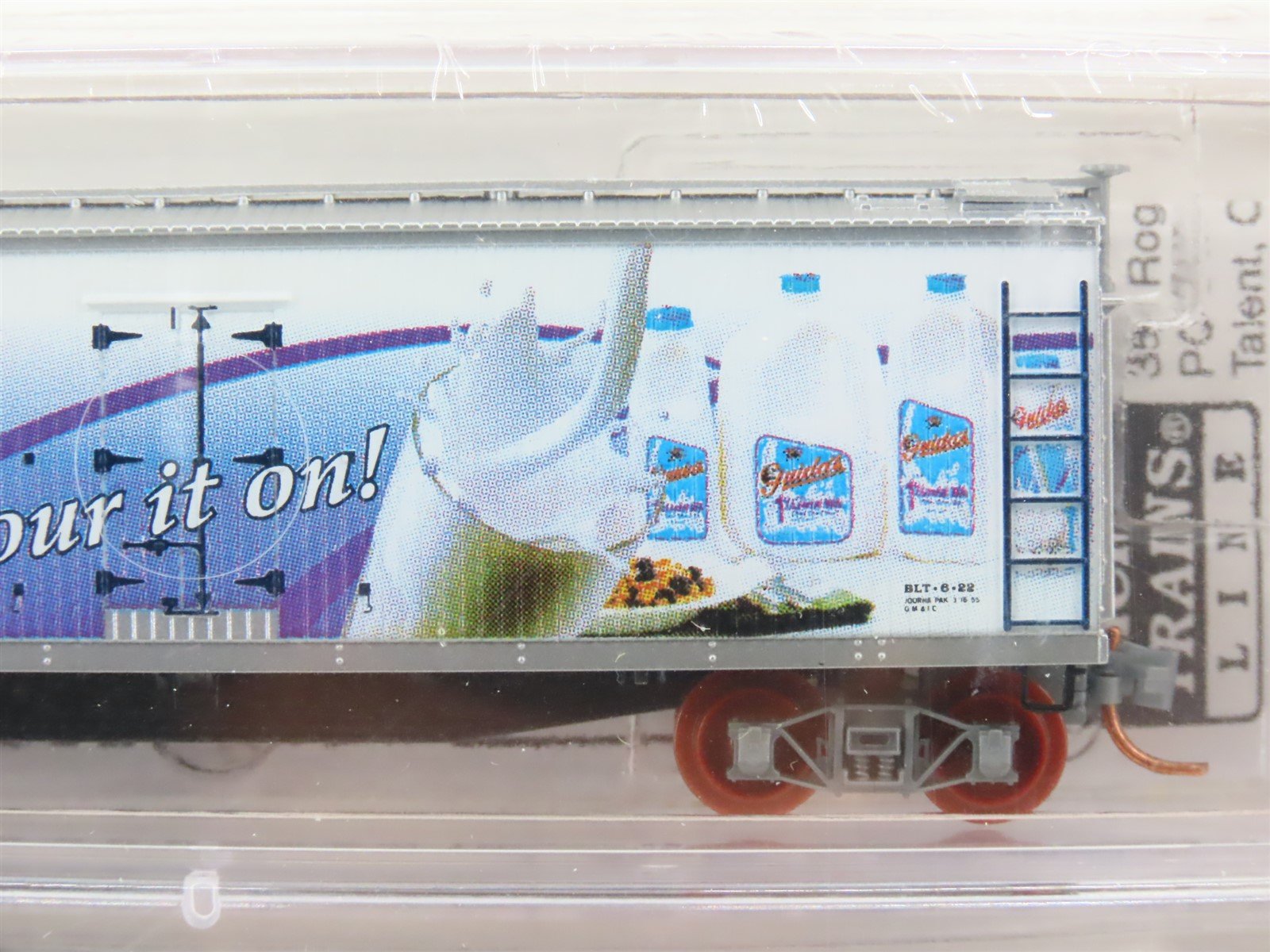 N Scale Micro-Trains MTL NSC 07-96 GM&IC Guida Reefer & Trailer 2-Pack Sealed