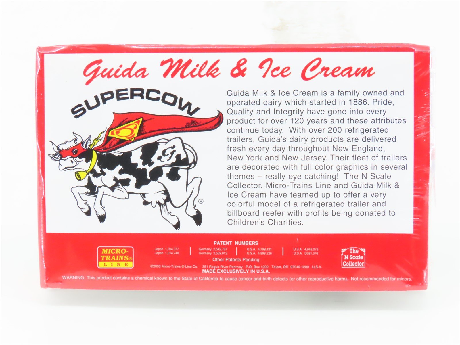 N Scale Micro-Trains MTL NSC 07-96 GM&IC Guida Reefer & Trailer 2-Pack Sealed