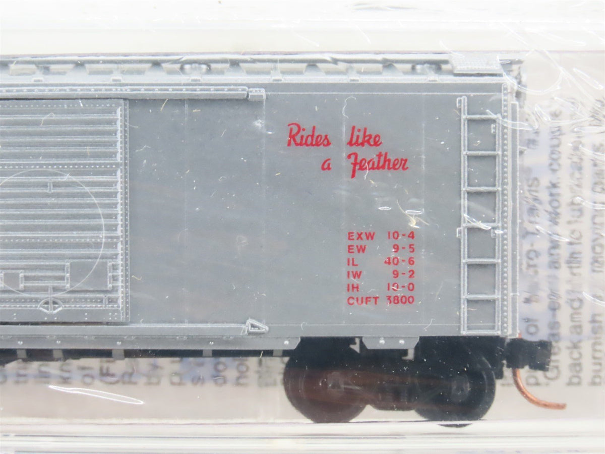N Micro-Trains MTL NSC 04-02 6464 WP Box Car &amp; Air Force Flat Car 2-Pack Sealed
