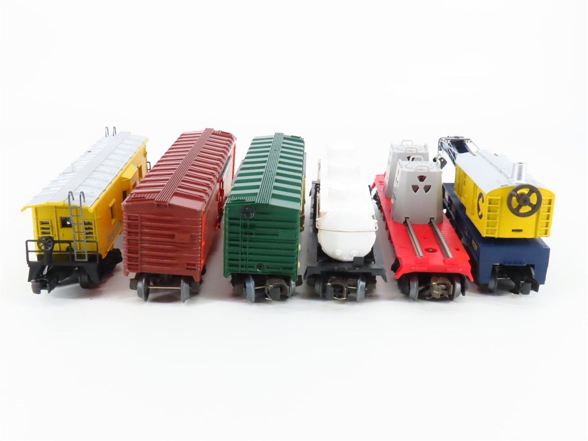 O Gauge 3-Rail Lionel Chessie System Royal Limited Diesel Freight 7-Piece Set