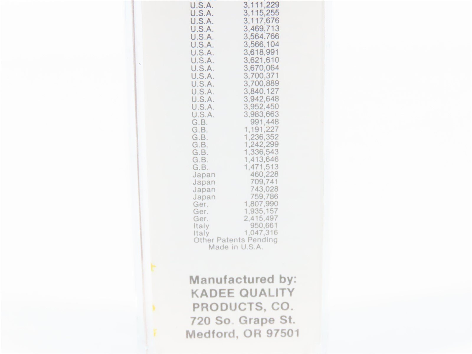 N Scale Kadee Micro-Trains MTL CP Canadian Pacific Single Door Box Car #252267