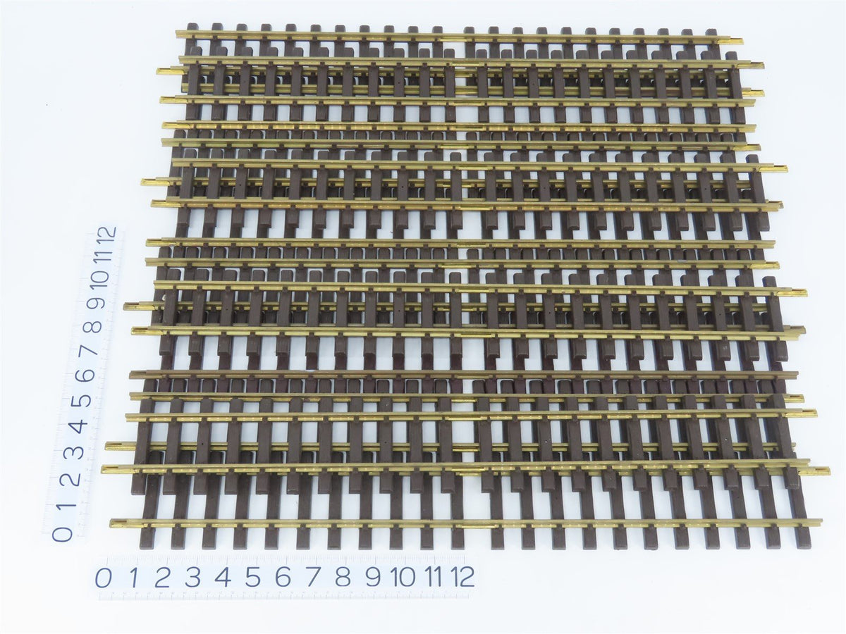 G Scale LGB 1060 600mm 24&quot; Straight Track Pieces 12-Pack