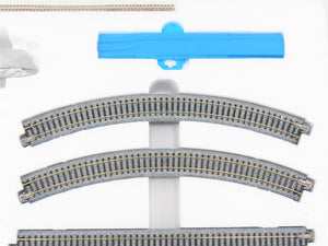 N Scale KATO 106-0034 VRE Virginia F40PH Diesel Commuter Train Starter Set