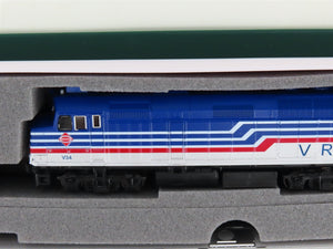 N Scale KATO 106-0034 VRE Virginia F40PH Diesel Commuter Train Starter Set