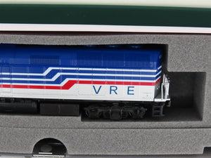 N Scale KATO 106-0034 VRE Virginia F40PH Diesel Commuter Train Starter Set
