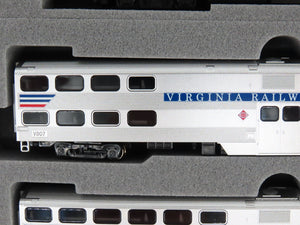 N Scale KATO 106-0034 VRE Virginia F40PH Diesel Commuter Train Starter Set