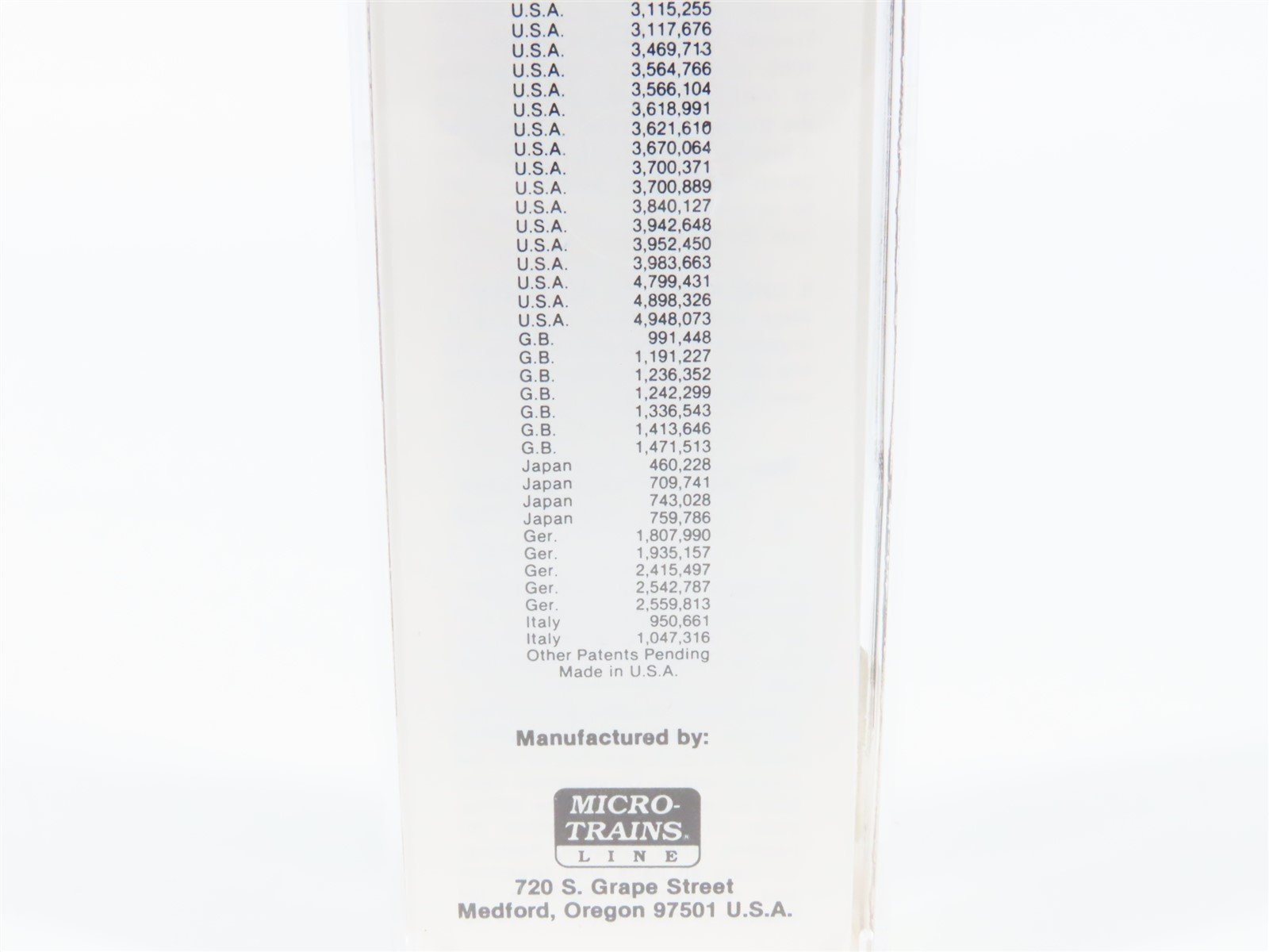 N Scale Micro Trains MTL Special BSL Belmont Shore Lines 20 years Boxcar #19912