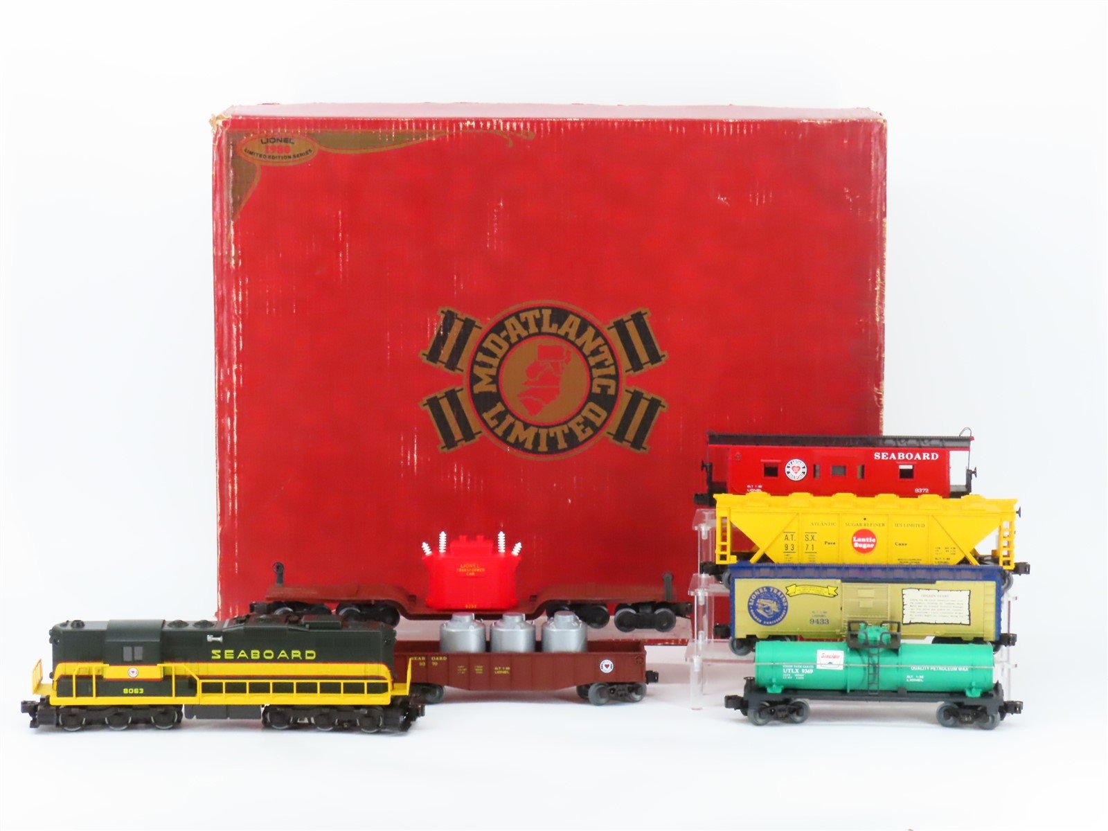 O Gauge 3-Rail Lionel 6-1701 Mid-Atlantic Limited Diesel Set w/ 6 Freight Cars