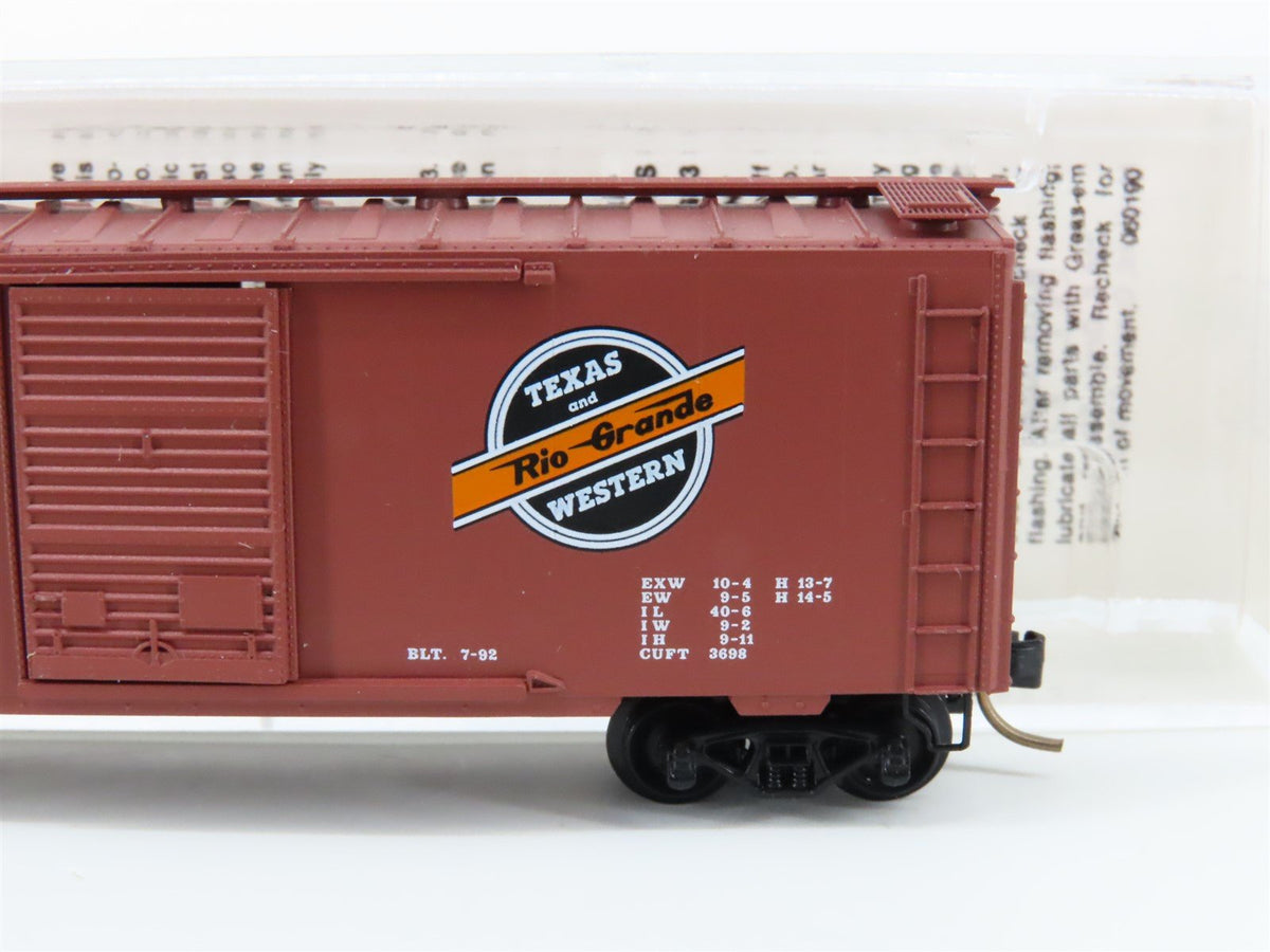 N Scale Micro Trains MTL T&amp;RGW Texas &amp; Rio Grande Western Boxcar #1992