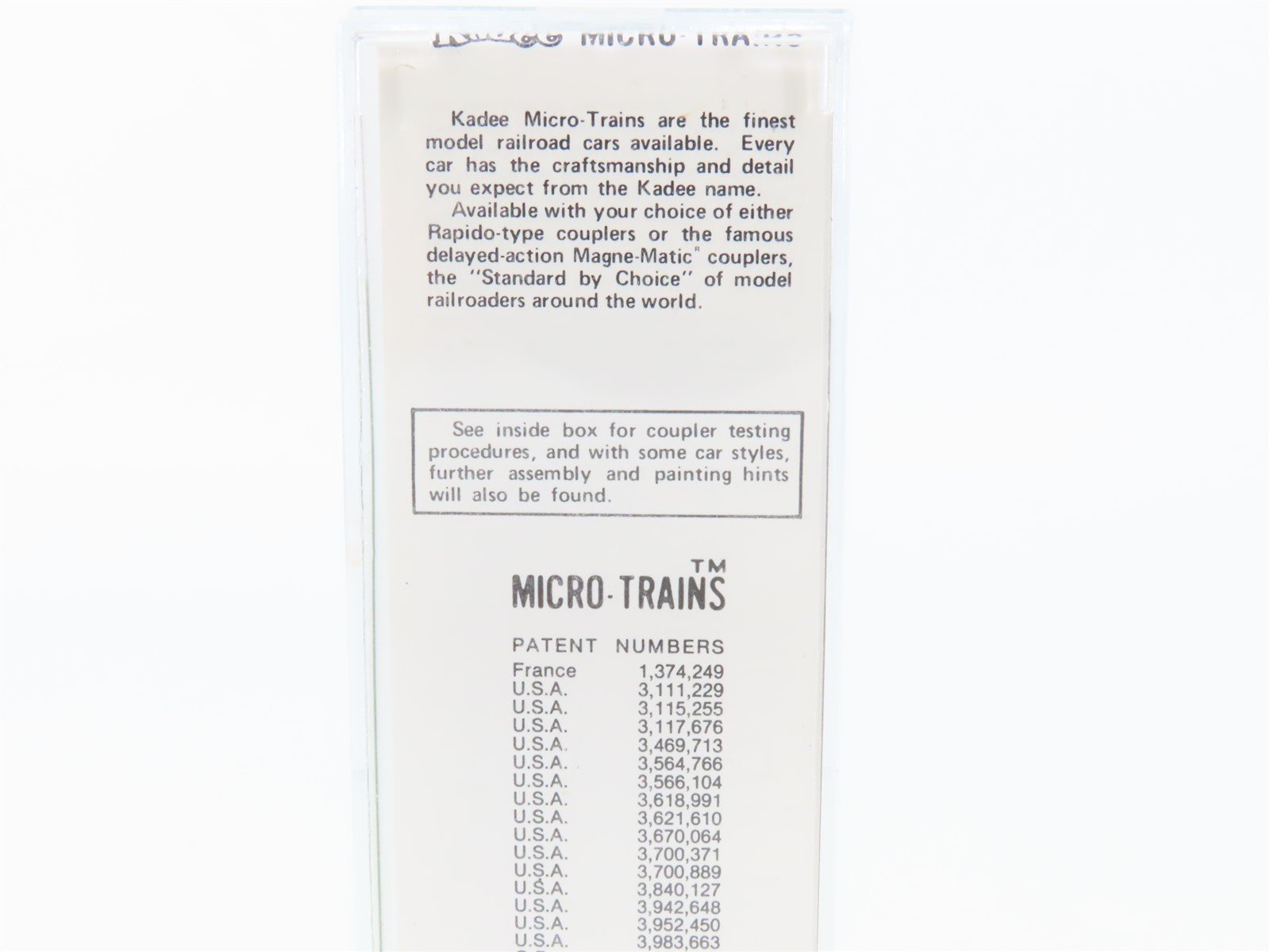 N Kadee Micro-Trains MTL Special Run Bobbye Hall's Hobby House 45 Years Box Car