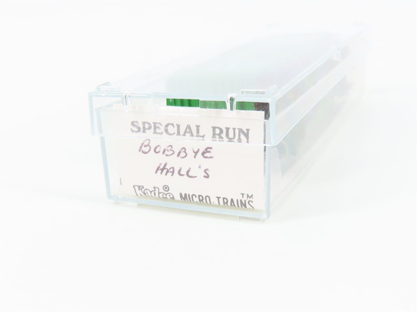 N Kadee Micro-Trains MTL Special Run Bobbye Hall's Hobby House 45 Years Box Car