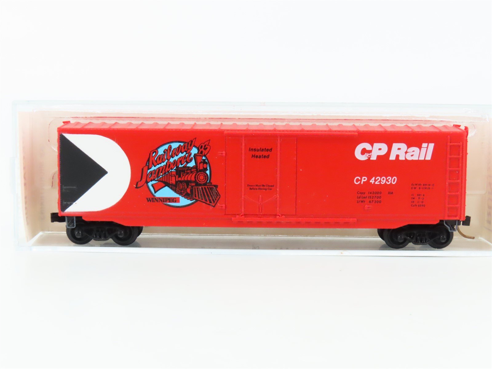N Kadee Micro-Trains MTL Special Run CP Railway Jamboree Winnipeg Boxcar 42930