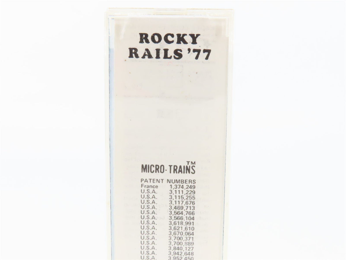 N Kadee Micro-Trains MTL Special Run NMRA Denver Rocky Rail&#39;s &#39;77 50&#39; Boxcar