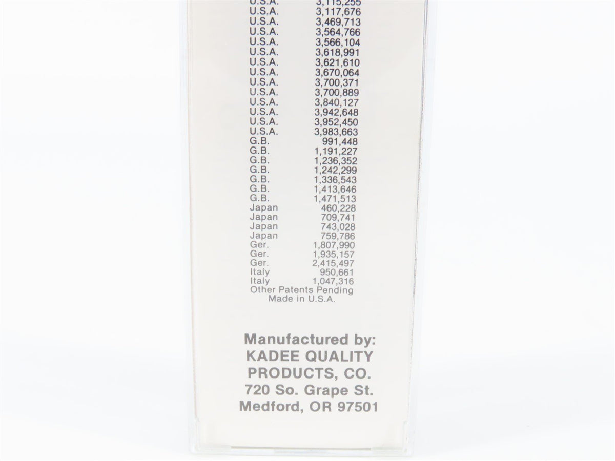 N Kadee Micro-Trains MTL Special Run PNS Pacific N Scale 10 years Boxcar 1984