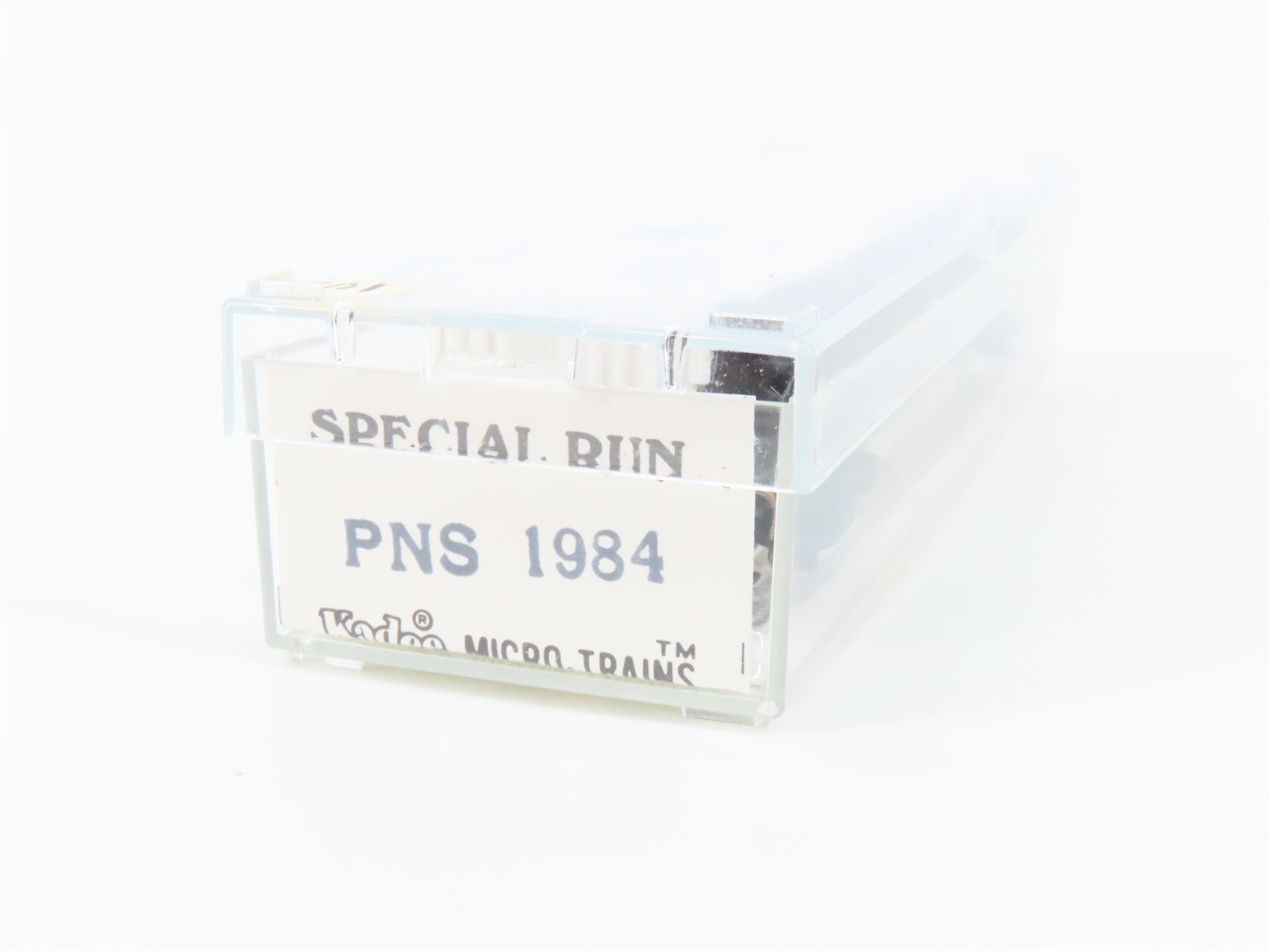 N Kadee Micro-Trains MTL Special Run PNS Pacific N Scale 10 years Boxcar 1984