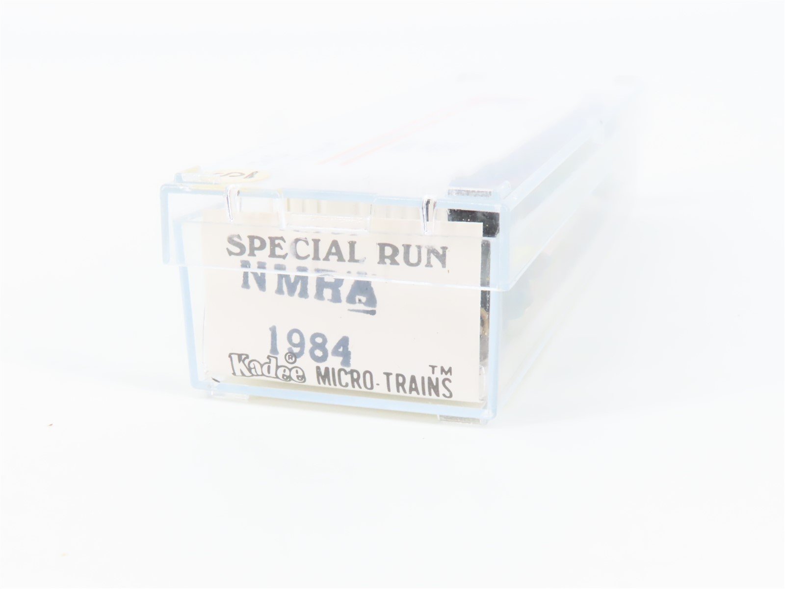 N Kadee Micro-Trains MTL Special Run NMRA Rails to the Heartland Boxcar 1984