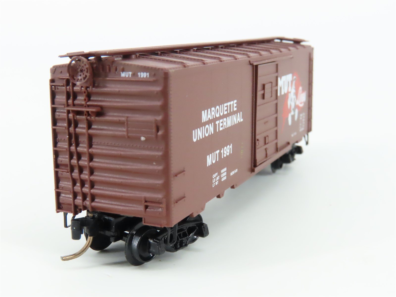 N Kadee Micro-Trains MTL Special Run MUT Marquette Union Terminal Boxcar 1991