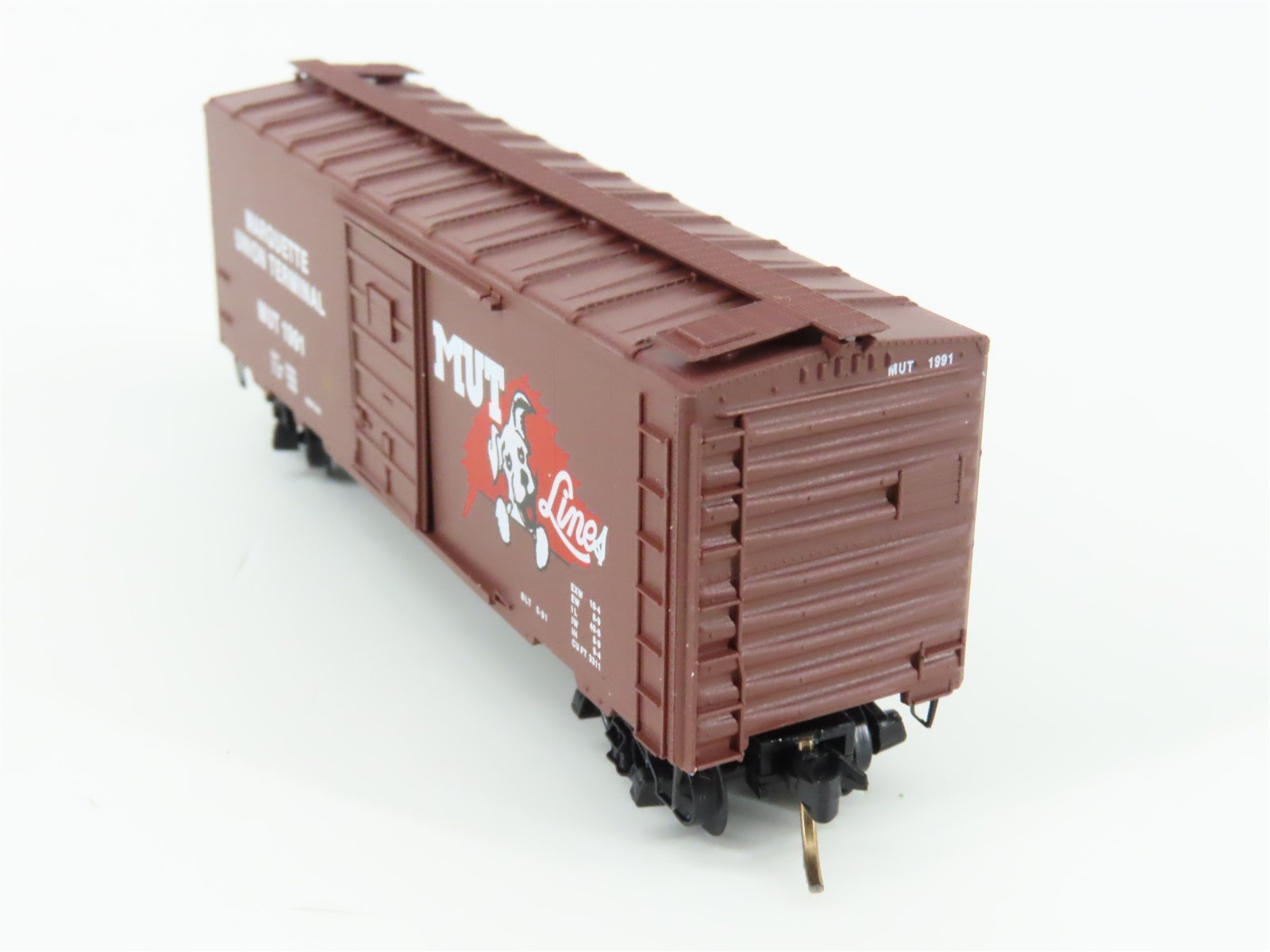 N Kadee Micro-Trains MTL Special Run MUT Marquette Union Terminal Boxcar 1991