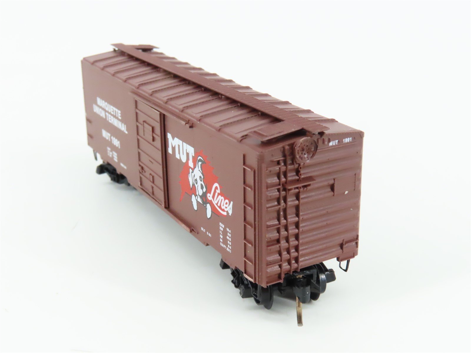N Kadee Micro-Trains MTL Special Run MUT Marquette Union Terminal Boxcar 1991
