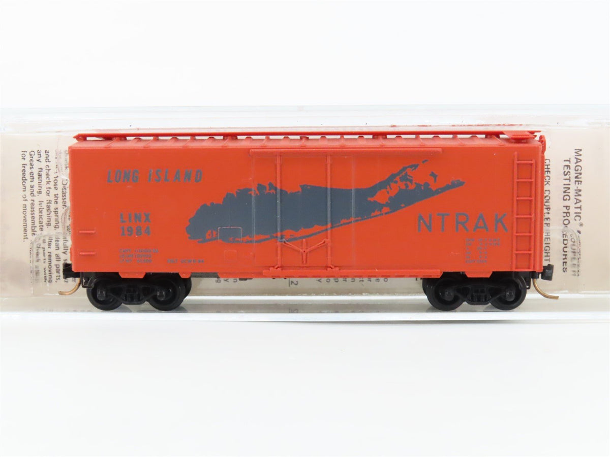 N Scale Kadee Micro-Trains MTL LINX Long Island Ntrak Box Car #1984