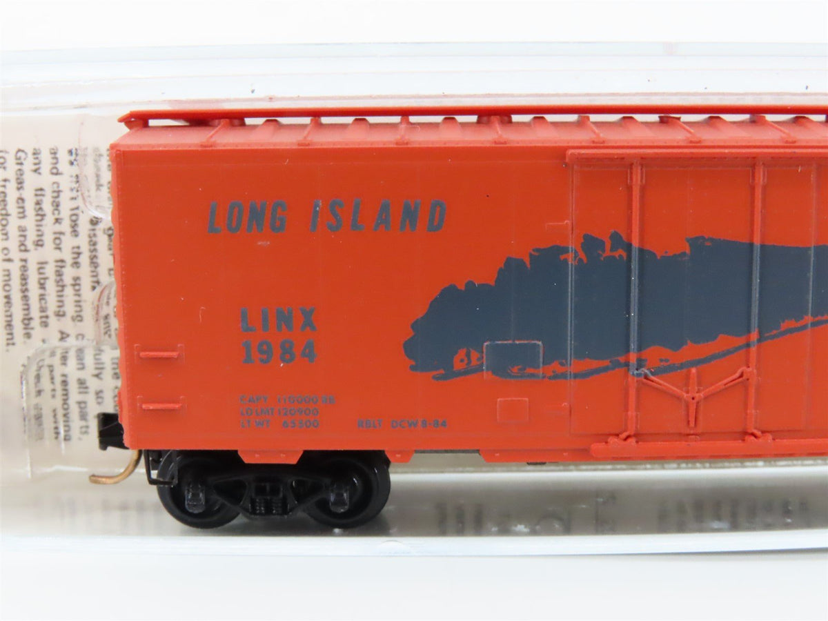 N Scale Kadee Micro-Trains MTL LINX Long Island Ntrak Box Car #1984