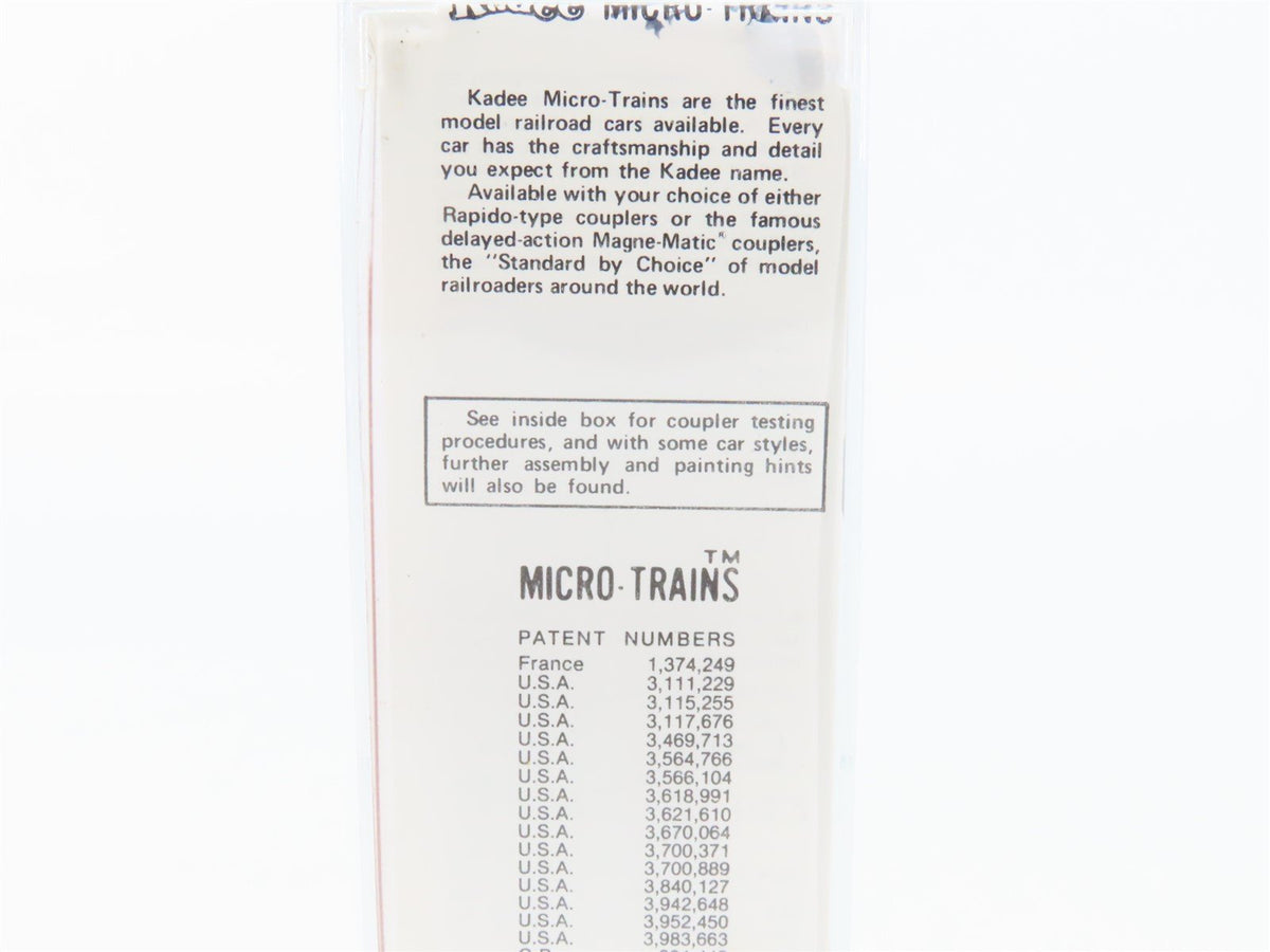 N Scale Kadee Micro-Trains MTL LINX Long Island Ntrak Box Car #1984