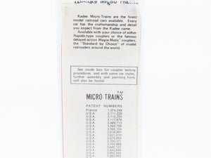 N Scale Kadee Micro-Trains MTL LINX Long Island Ntrak Box Car #1984