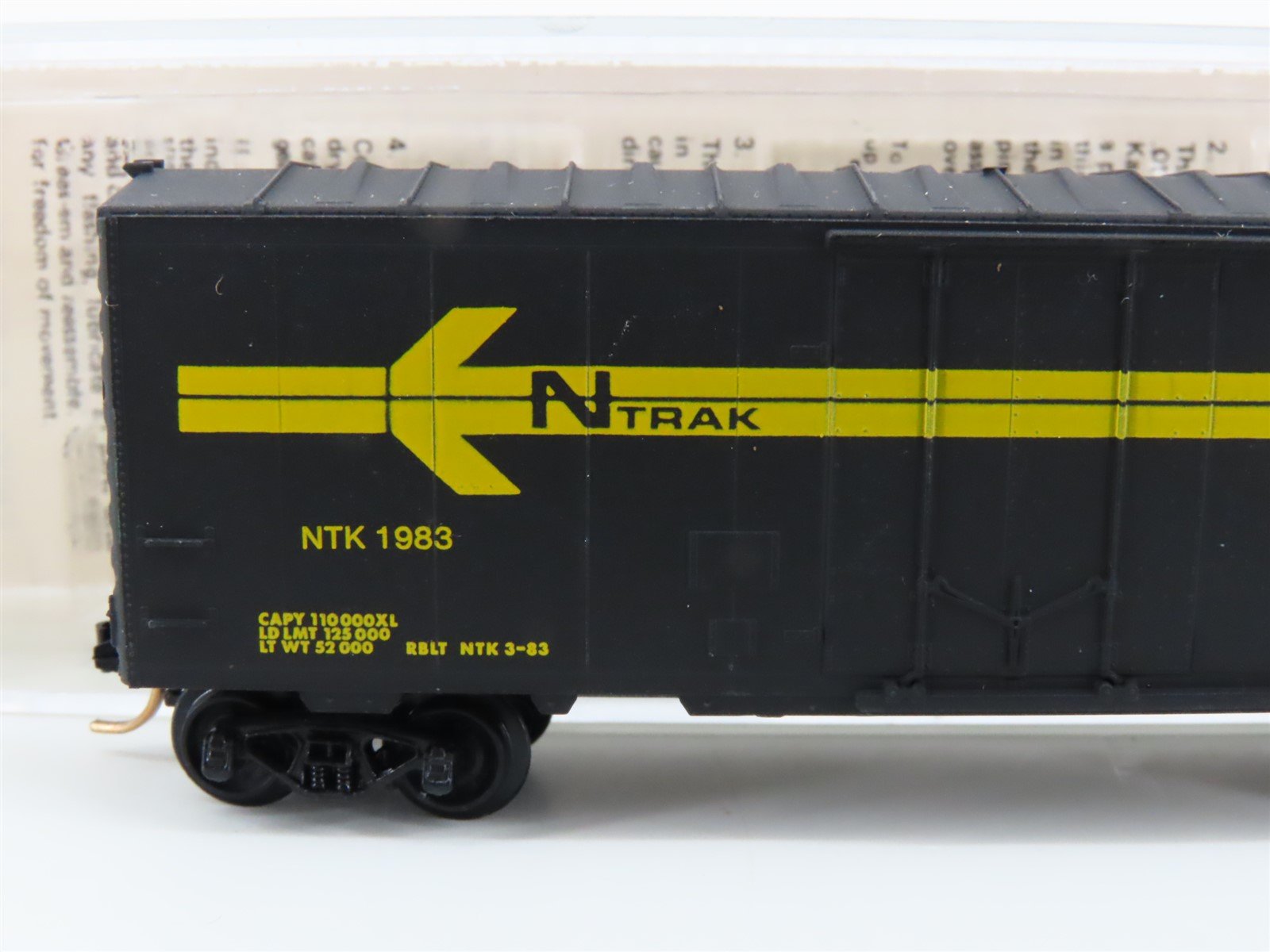 N Scale Micro-Trains MTL Special Run NTK NTrak 10th Anniversary 40' Boxcar #1983