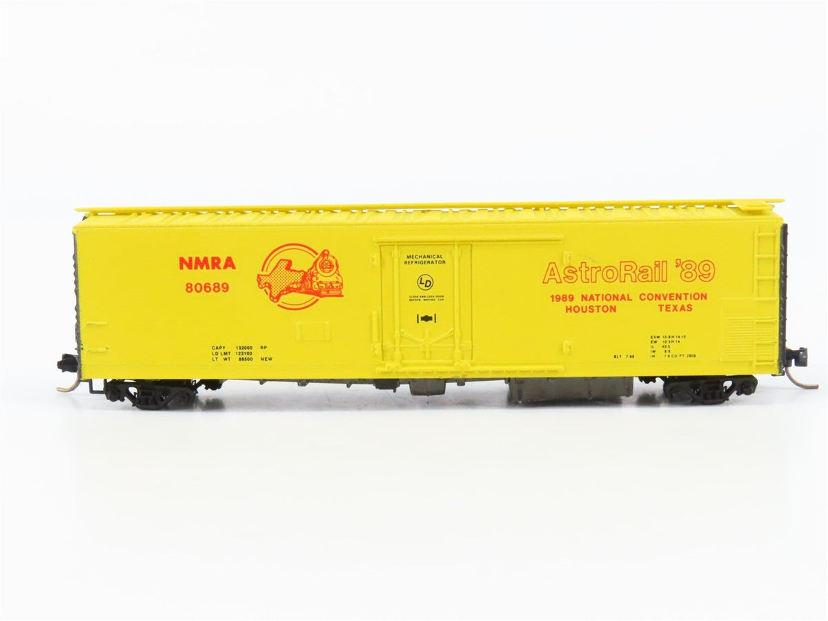 N Kadee Micro-Trains MTL Special Run NMRA AstroRail &#39;89 Houston Boxcar 80689