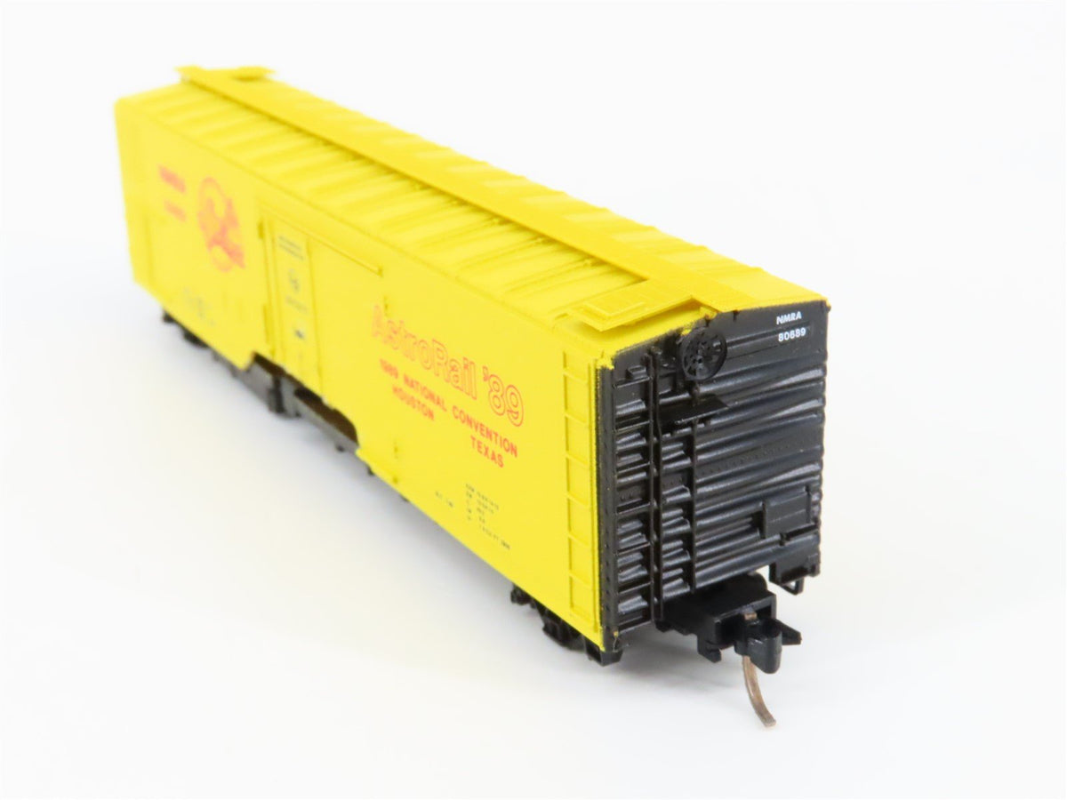 N Kadee Micro-Trains MTL Special Run NMRA AstroRail &#39;89 Houston Boxcar 80689