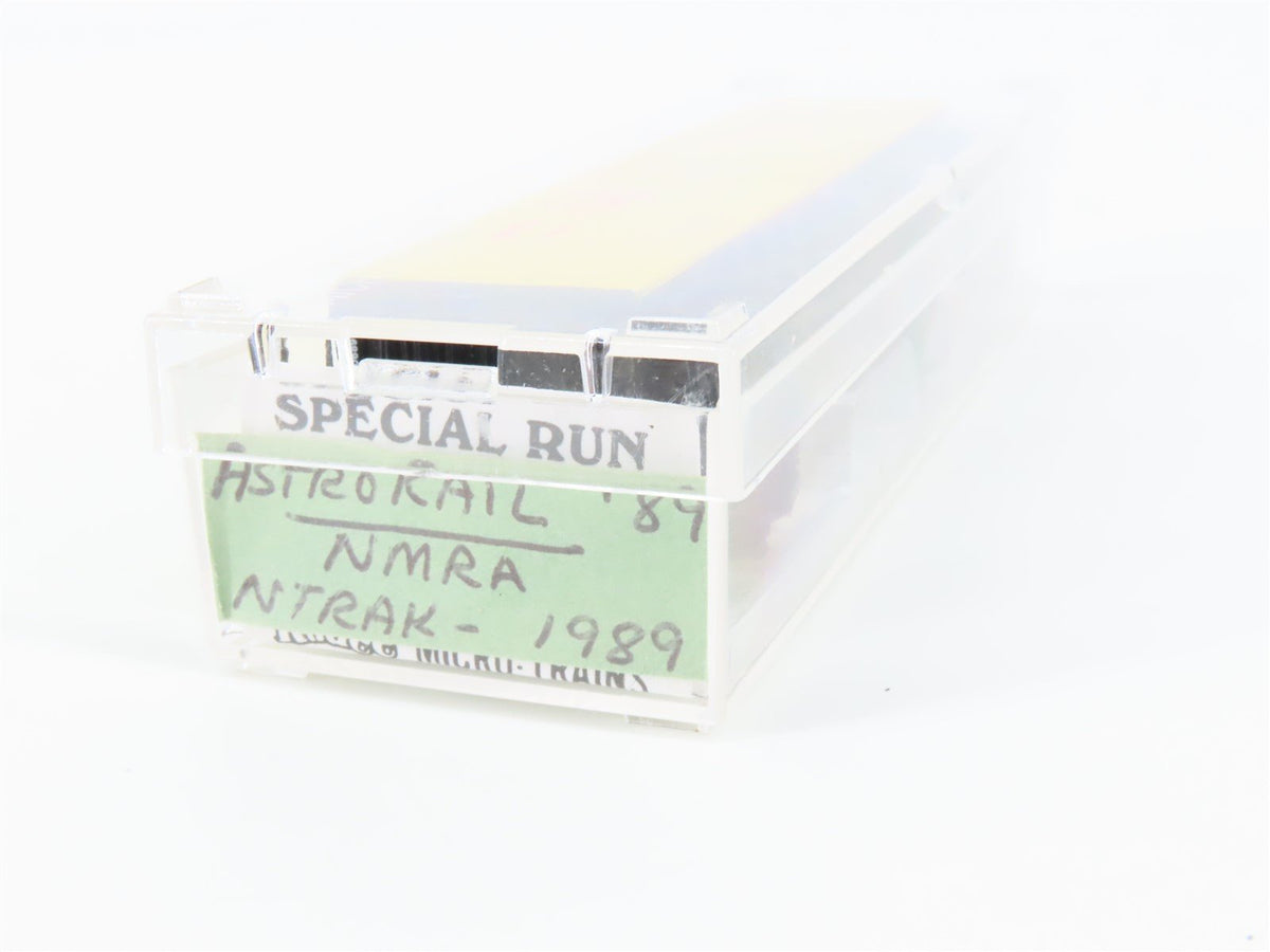N Kadee Micro-Trains MTL Special Run NMRA AstroRail &#39;89 Houston Boxcar 80689