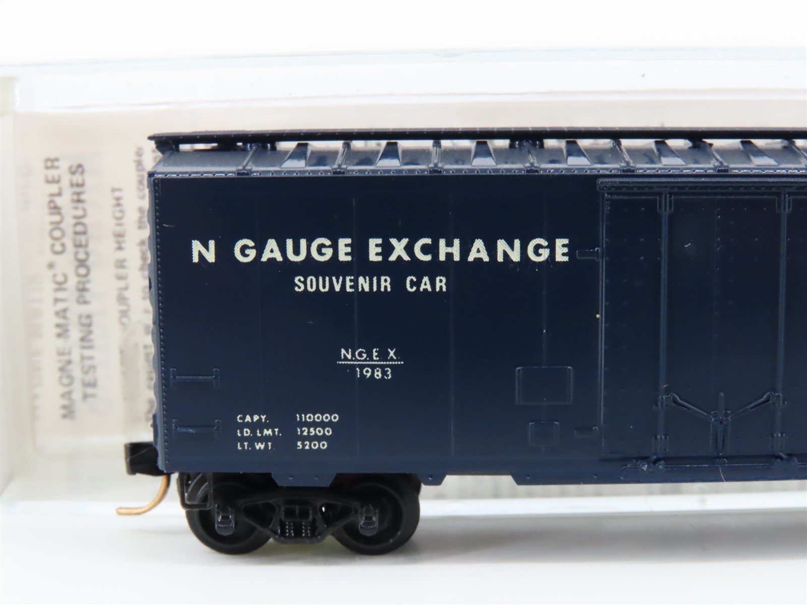 N Kadee Micro-Trains MTL NGE Special Run NGEX 1st Convention Houston Boxcar 1983