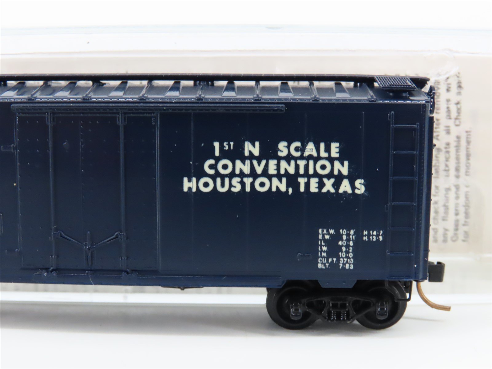 N Kadee Micro-Trains MTL NGE Special Run NGEX 1st Convention Houston Boxcar 1983