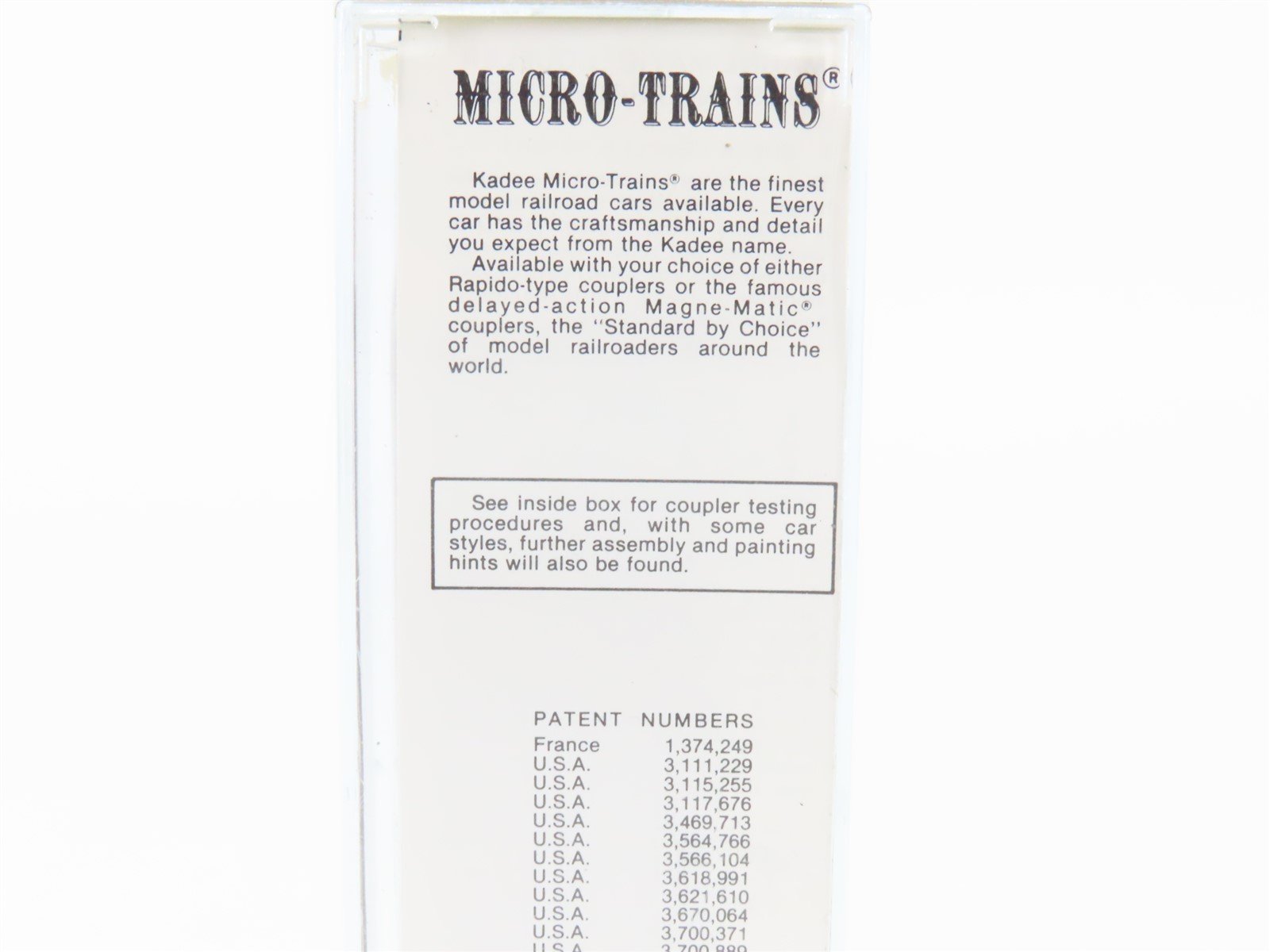 N Kadee Micro-Trains MTL NGE Special Run NGEX 1st Convention Houston Boxcar 1983