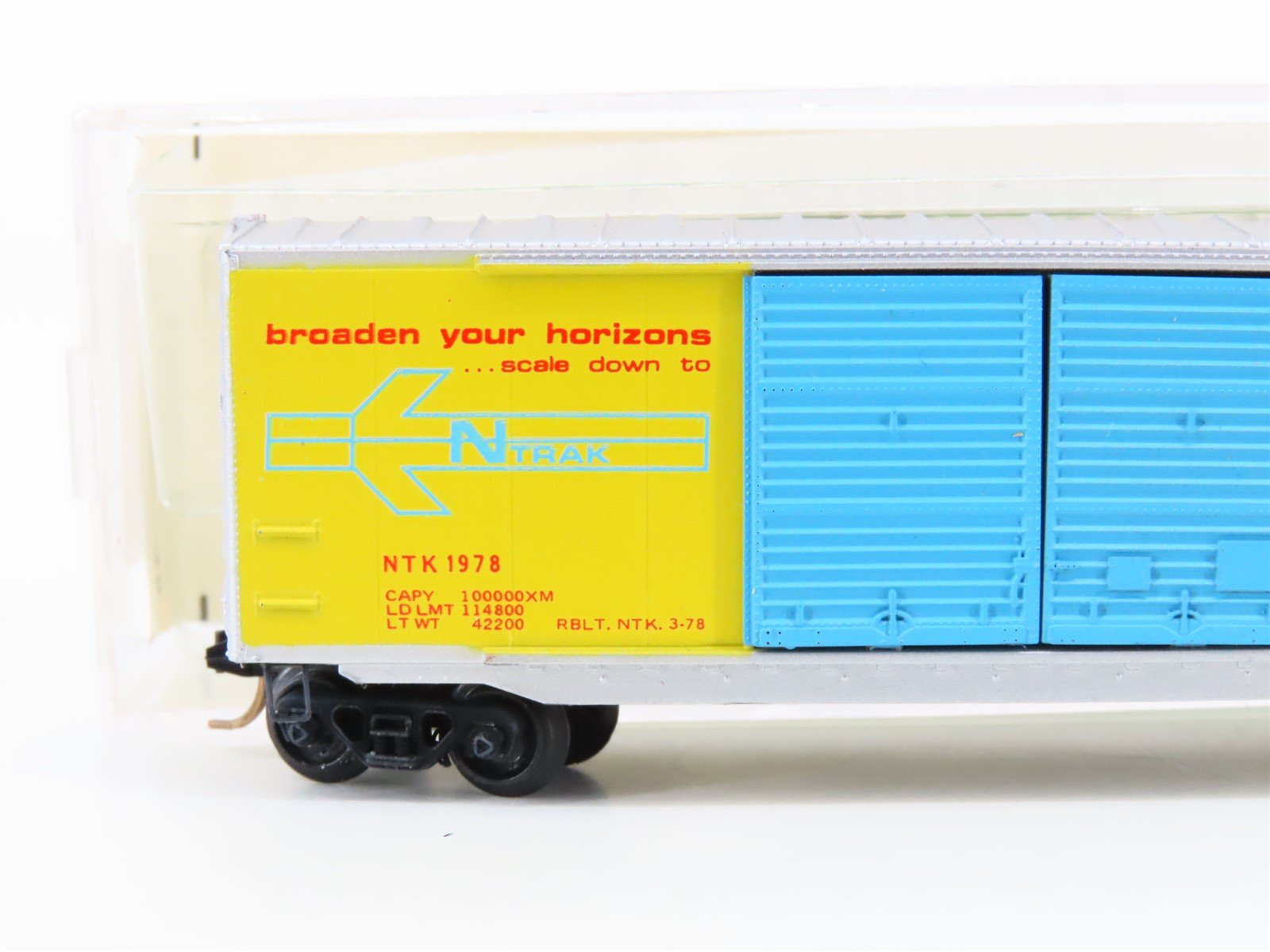 N Kadee Micro-Trains MTL Special Run NTRAK 5th Anniversary Boxcar NTK 1978