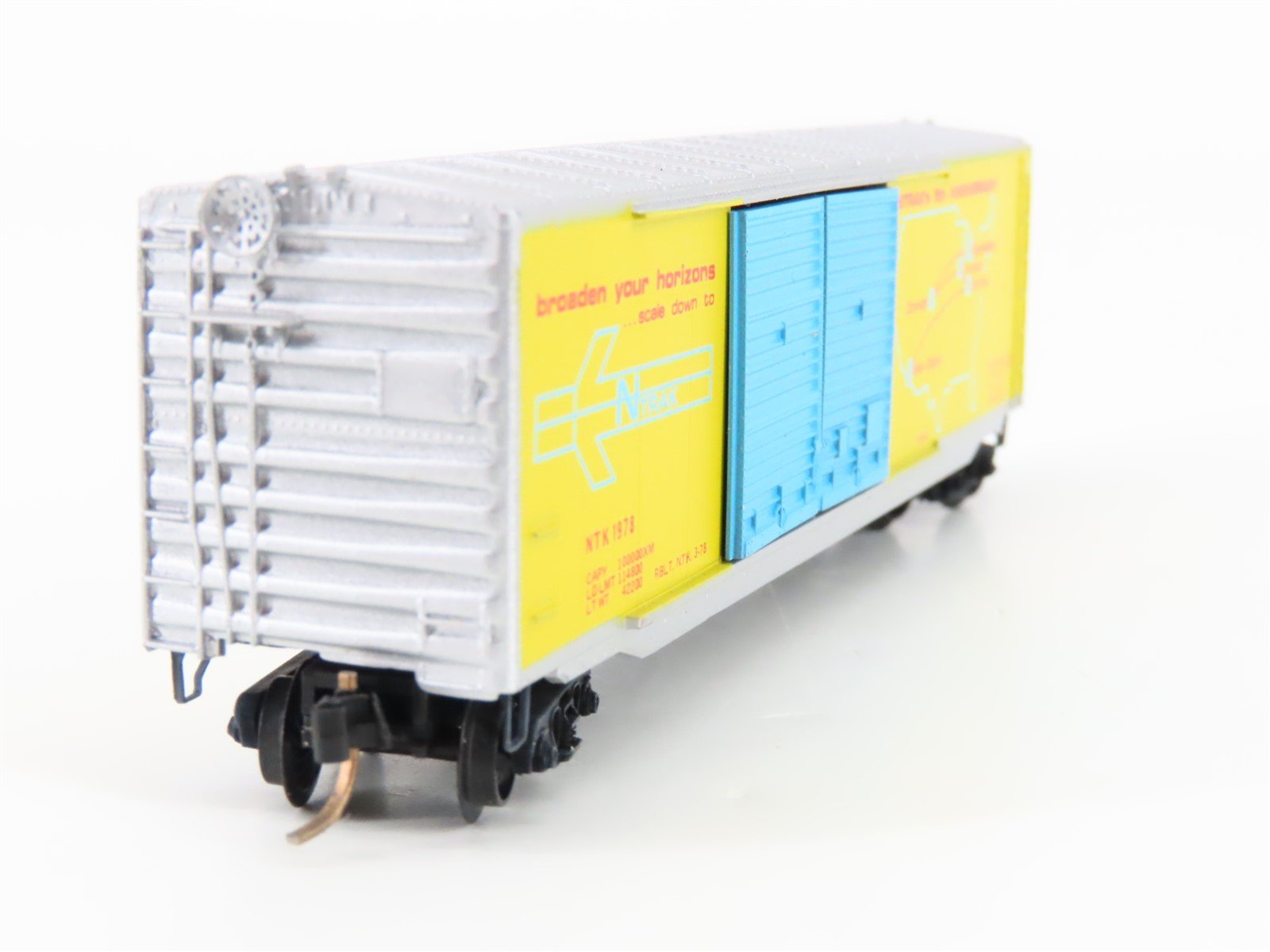 N Kadee Micro-Trains MTL Special Run NTRAK 5th Anniversary Boxcar NTK 1978