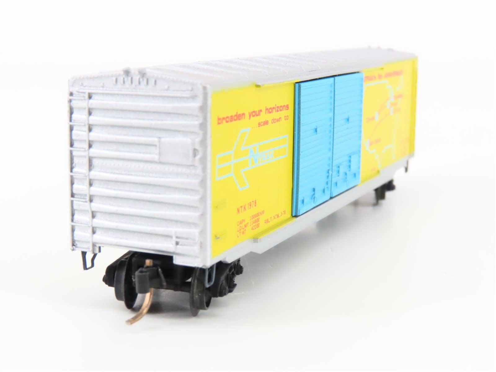N Kadee Micro-Trains MTL Special Run NTRAK 5th Anniversary Boxcar NTK 1978