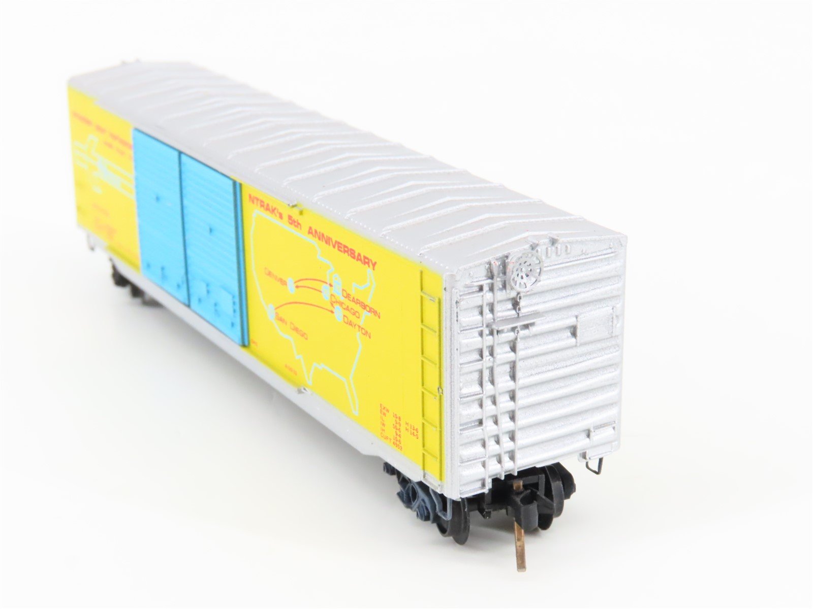N Kadee Micro-Trains MTL Special Run NTRAK 5th Anniversary Boxcar NTK 1978